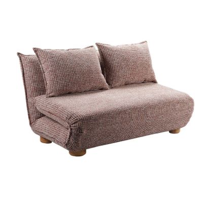Canapea extensibila 2 locuri SOVAR 141 CM - Caramiziu