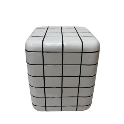 Masuta de cafea MAPLOR 33 x 41 CM - Alb