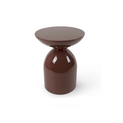 Masuta de cafea NORLAN Ø40 x 50 CM - Caramiziu