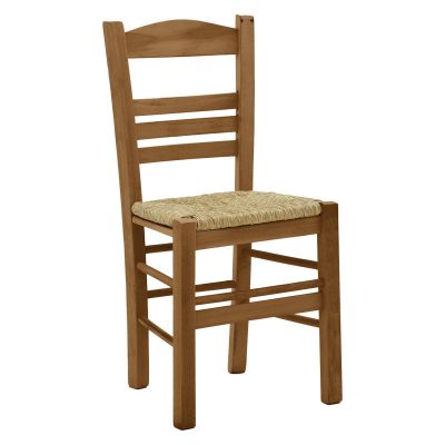 Scaun cafenea cu covoraș Ronson-Charchie lemn de nuc, 42x40x89 cm - Nuc
