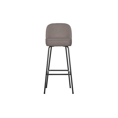 Scaun de bar gri (înălțime șezut 79 cm) Vogue – WOOOD