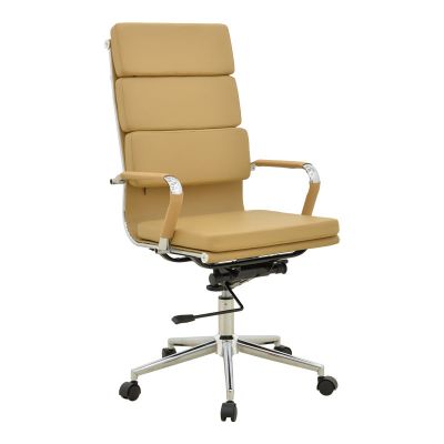 Scaun de birou de manager Tokyo cu PU alb 56x52x108 cm, 52x56 cm