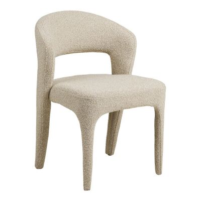 Scaun de dining bej tapițat Belmont – House Nordic