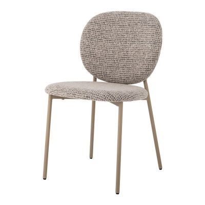 Scaun de dining gri din material textil Percey – Bloomingville