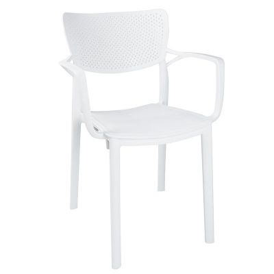 Scaun exterior Frontline, 50x56x83 cm - Alb
