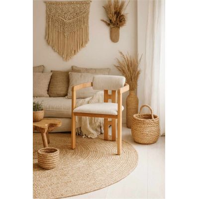 Scaun, Hanah Home, Scandinavian, 57x71x47 cm, FAG LAMINAT, Natural