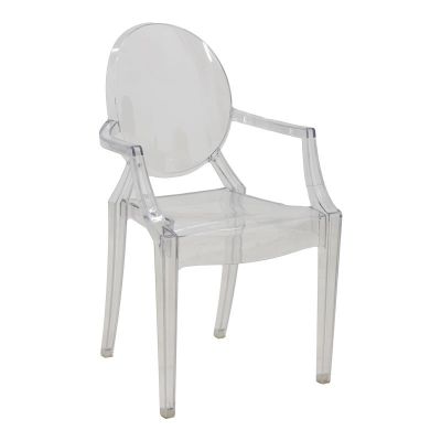 Scaun Model Narova, Transparent, 43x48x92 cm