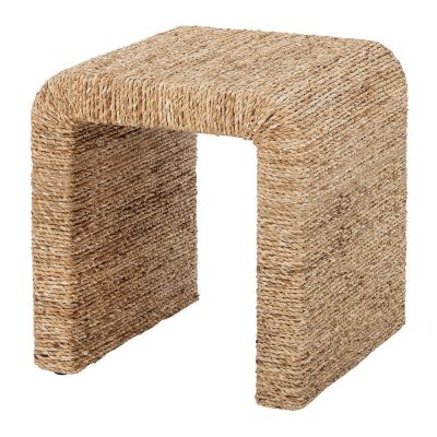 Scaun tip taburet în culoare naturală din ratan Kien – Bloomingville