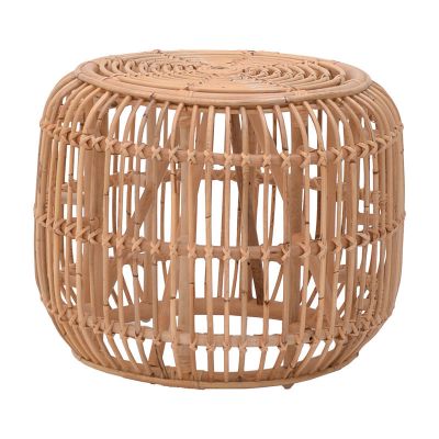 Taburet Rajesty Boho, Natural, 60x60x46 cm - Natur