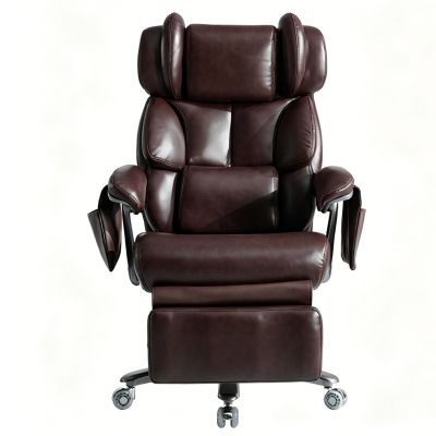XXL Scaun de birou ergonomic, Maro | Aosom Romania