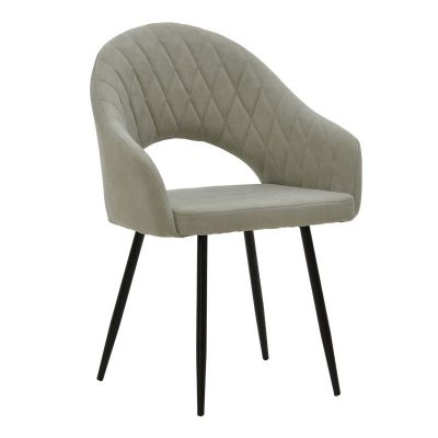 Fotoliu Macie textil, Gri - Maro, 58x50x85 cm - Gri