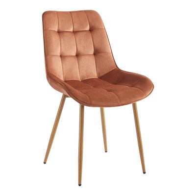 Scaun Berne, Catifea, 53x62x84 cm - Maro
