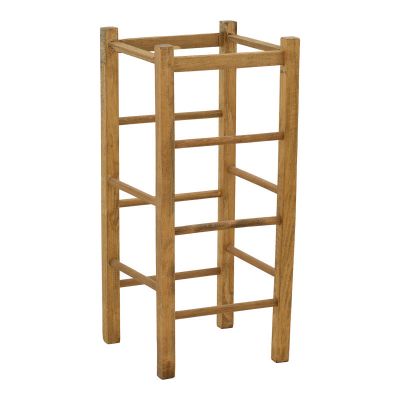 Scaun Bodier lemn, nuc, 35x35x78 cm - Nuc