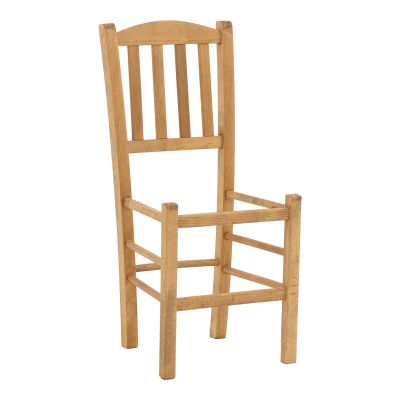 Scaun cafenea Damnir lemn masiv de fag lustruit, nuc, 41x42x92 cm - Nuc