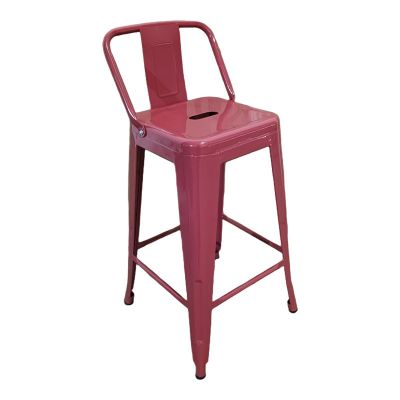 Scaun de bar Utopia, Diverse culori, 42x42x86 cm - Teracota