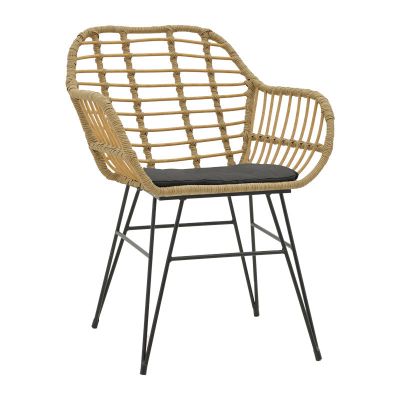 Scaun de gradina Naoki, Maro, 58x64x81 cm - Maro