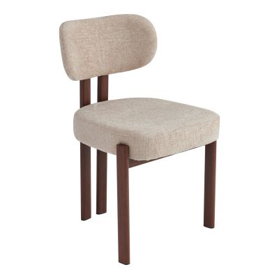 Scaun Glamor, Stofa, 53x51x81 cm - Bej
