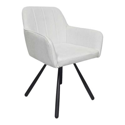 Scaun Kinuz, Stofa, 55x60x86 cm - Bej