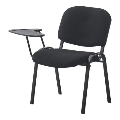 Scaun Lector, Stofa, Negru, 54x54x78 cm - Negru