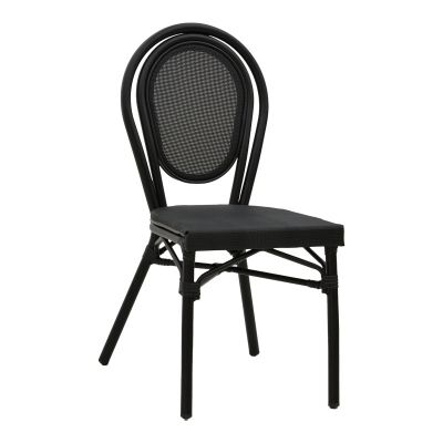 Scaun Nacia, Negru - Maro, 45x59x85 cm - Negru