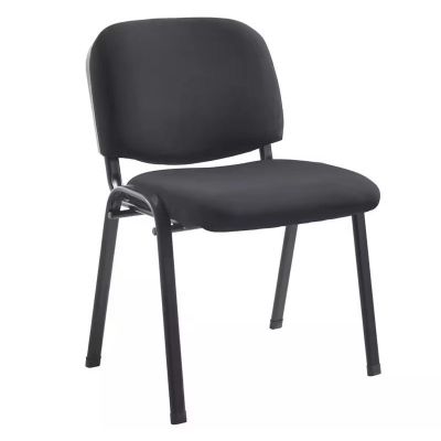 Scaun oaspeti stivuibil Anilian, negru, 55x44x77 cm - Negru
