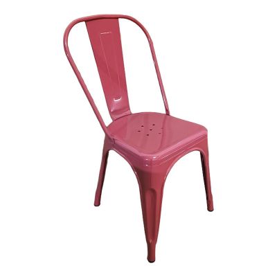 Scaun Utopia, metal, 44x44x85 cm - Teracota