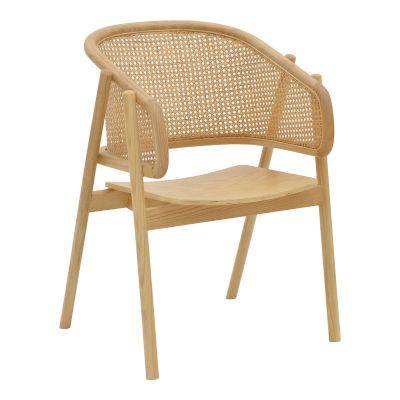 Scaun Wenzy din lemn masiv Natural toon, 58x58x82 cm - Natur