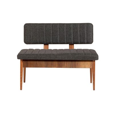 Bancă Vina Bank Bench, Crem, 40x85x110 cm - Maro