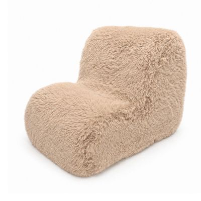 Fotoliu de copii în culoare naturală deschisă Mammoth – Meowbaby