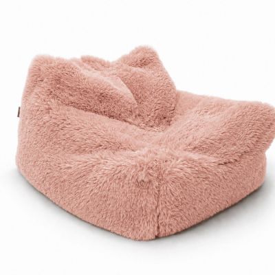 Fotoliu puf pentru copii roz deschis Mammoth – Meowbaby
