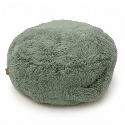 Fotoliu puf pentru copii verde salvie Mammoth – Meowbaby