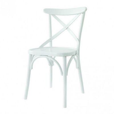 Scaun Albero17, Alb, 42x45x89 cm - Alb