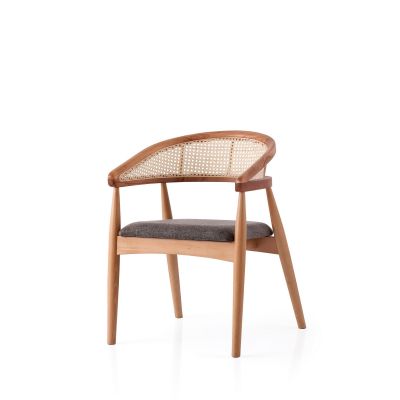 Scaun Atlas - 4353, Stejar - Maro deschis, 53x53x75 cm - Stejar - Maro