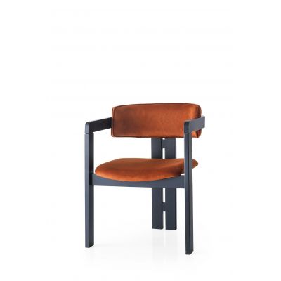 Scaun Bucatarie Sufragerie PA Chair Vintage, 58 x 76 x 49 cm - Multicolor