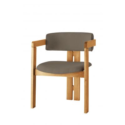 Scaun CO - 043, Stejar - Maro, 58x49x76 cm - Stejar - Maro