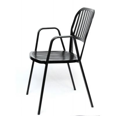Scaun N00252, Negru, 40x42x84 cm - Negru