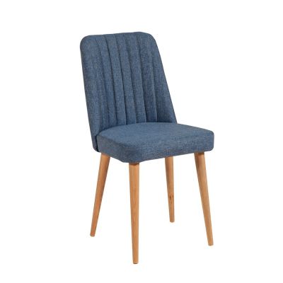 Scaun Stormi Sandalye Navy Bl.Atl., Pin atlantic - Bleumarin, 47x46x89 cm - Albastru - Natural