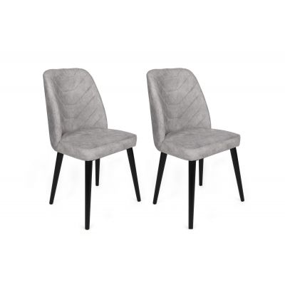 Set scaune (2 bucăți) Dallas Chair Set (2 Pieces), Bej, 50x90x49 cm - arsiv3