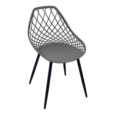 Set scaune, 4 buc, Suan, Pako, Antracit 49x51x86 cm
