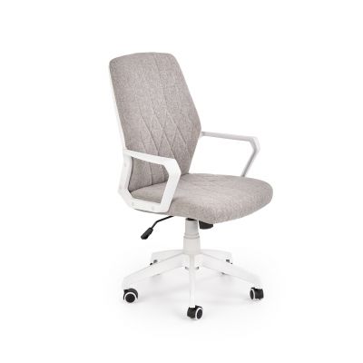 Scaun de birou ergonomic, tapitat cu stofa Skott 2 Gri, l58xA59xH98-104 cm