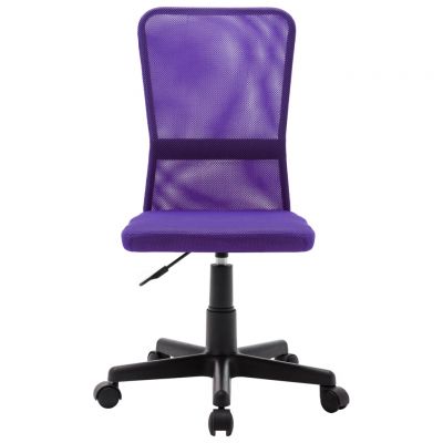 vidaXL Scaun de birou, violet, 44x52x100 cm, țesătură plasă
