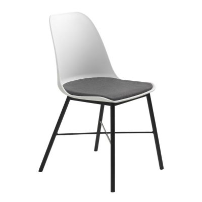 Scaun Unique Furniture Whistler, alb-gri