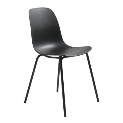 Scaun Unique Furniture Whitby, negru