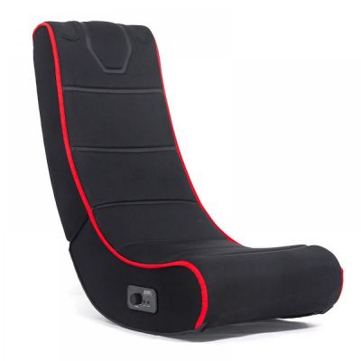 Scaun Gaming cu sistem audio Rocker Racer negru