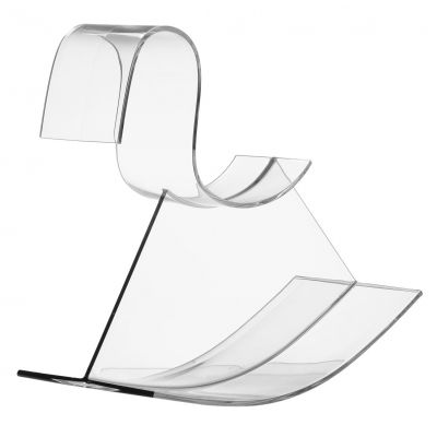 Balansoar Kartell H-Horse design Nendo h74cm transparent ieftin