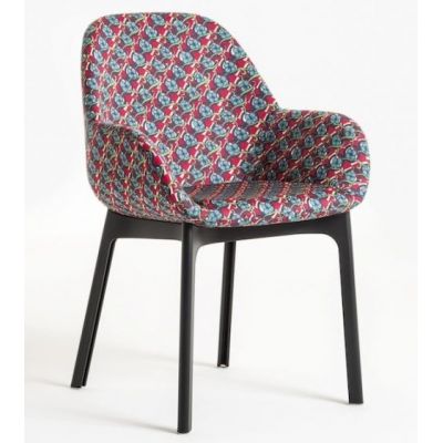 Scaun Kartell Clap design Patricia Urquiola editie Double J negru - model pic-nic