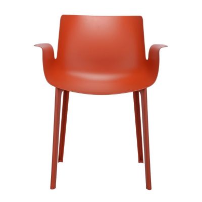 Scaun Kartell Piuma design Piero Lissoni ruginiu