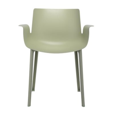 Scaun Kartell Piuma design Piero Lissoni verde salvie