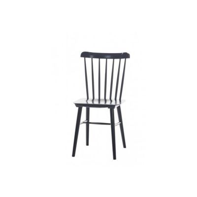 Scaun din lemn de fag Ironica Black, l44xA47,5xH84,5 cm
