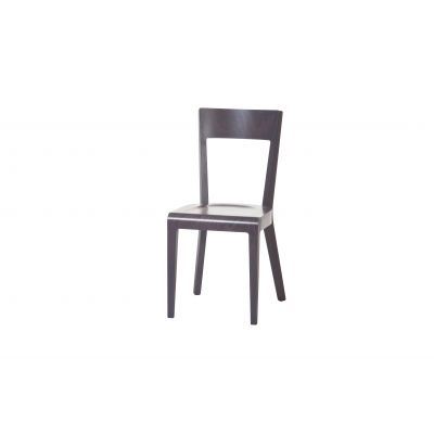 Scaun din lemn de stejar Era Grey, l43xA50xH88 cm